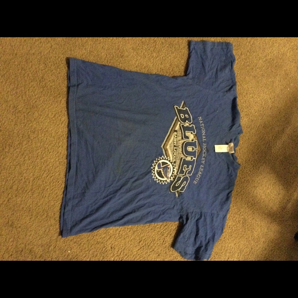 Vintage saint louis blues shirt